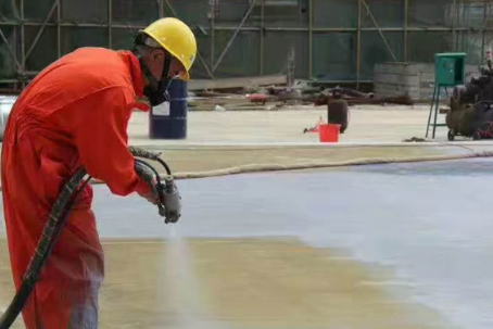 巴彦淖尔彩色路面喷涂是一种为路面